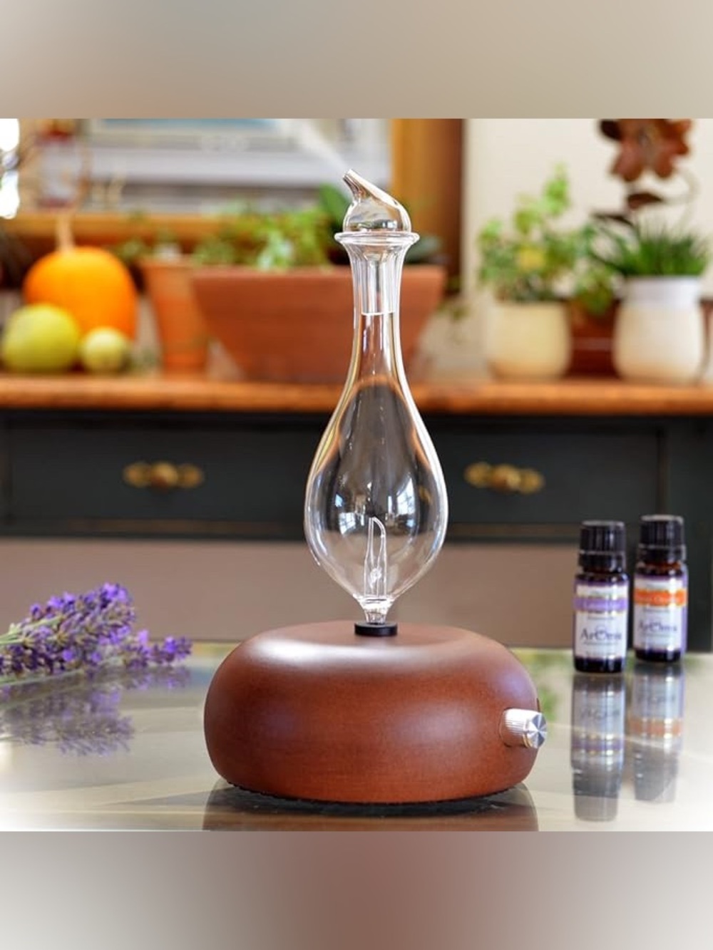 Glass Essential Oils Nebulizer - Waterless Diffusser